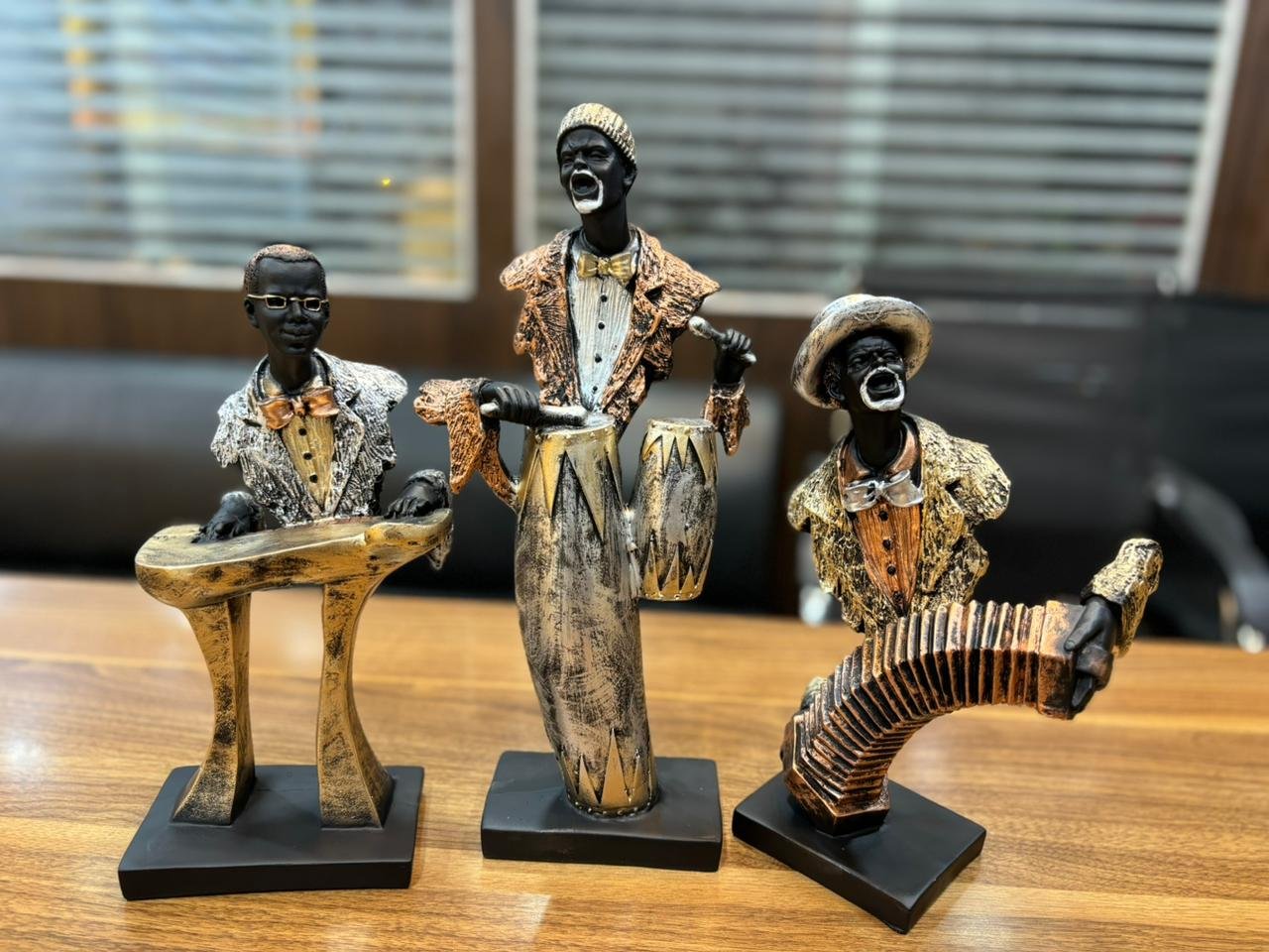 Musician Boy Figurine